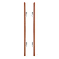 别墅门实木拉手XL-7076 樱桃木